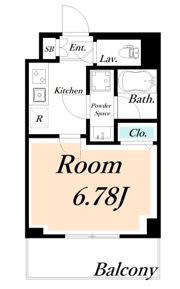 ディームス浦安の間取り画像