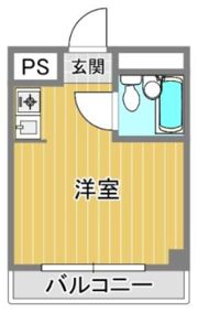 エムズ東梅田の間取り画像