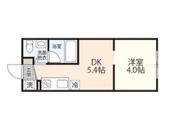 オオコウコーポラスの間取り画像