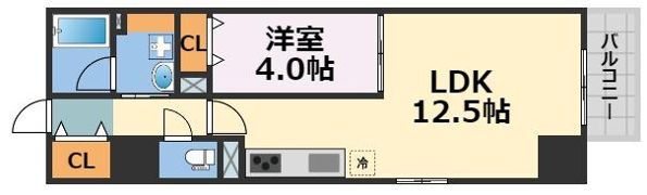 ル・マージュ新町の間取り画像