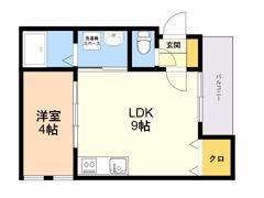 仮称）二日市北1丁目新築APの間取り画像