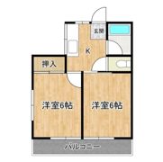 イエローハイツ茎崎の間取り画像