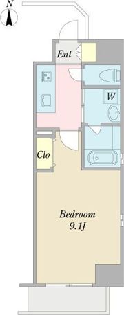 ルミノス千種の間取り画像