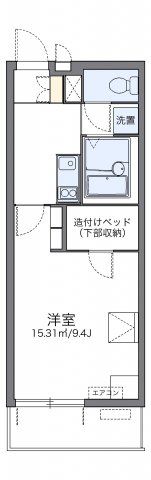 レオパレスMARUTO京田辺の間取り画像