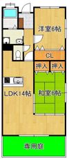 サンフレアー立屋敷の間取り画像