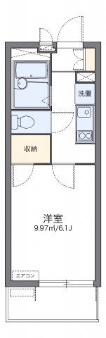 レオパレスノールの間取り画像