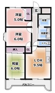 スイートシンフォニーの間取り画像