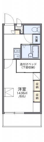 レオパレスカサ エスペランサの間取り画像