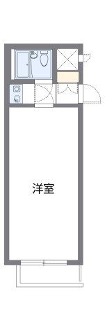 レオパレスグリーンの間取り画像
