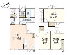 パティオ西川口 B棟の間取り画像