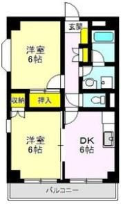 アーバンヒルズ・Fの間取り画像