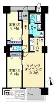 アルファステイツライオン館の間取り画像