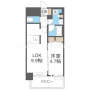 プレサンス大阪福島シエルの間取り画像