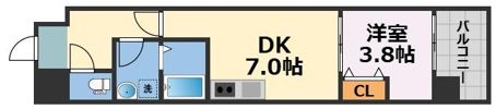 Alivis新町の間取り画像