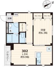 ビューノ 東池袋の間取り画像