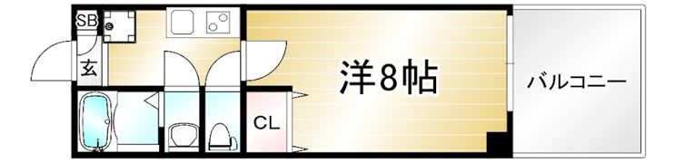 MADOPORTE千本寺之内の間取り画像