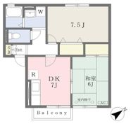 シャルマンBの間取り画像