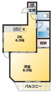 モンターニュ駒込の間取り画像