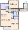ロイヤルカーサの間取り画像