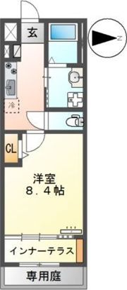 Bluebell 杉水の間取り画像