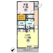 ミレニア籠原の間取り画像