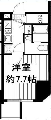 ドゥーエ西大島Ⅲの間取り画像