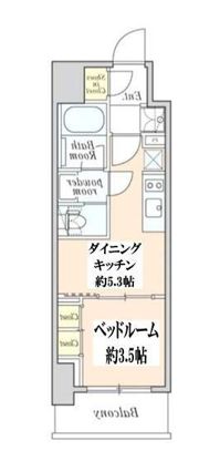 クレストコート本所吾妻橋の間取り画像
