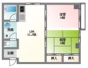 三ツ川マンションの間取り画像