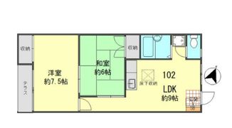 メゾンエトワールの間取り画像