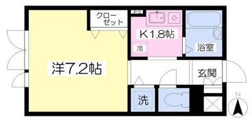 小金井プラザマンション Ⅱ 203の間取り画像