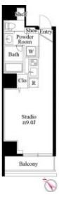 ミレドゥーエ日暮里の間取り画像
