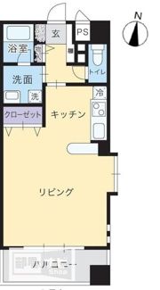 なかよしマンション林町の間取り画像