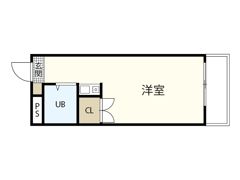 グリーンハイツ庚午の間取り画像