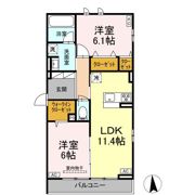 クラルスクアの間取り画像
