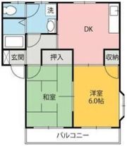 コンフレールひらいの間取り画像