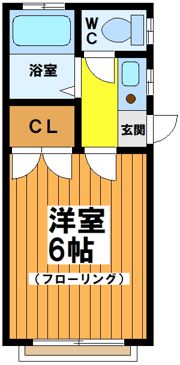 Tフラッツの間取り画像