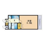 レステル博多の間取り画像