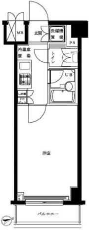 ルーブル東馬込の間取り画像