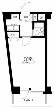 ピュアシティ横浜の間取り画像