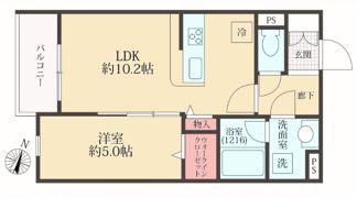 Maison Housedressingの間取り画像