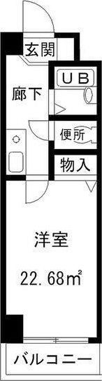 ∞中之島アンフィニの間取り画像