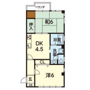 アルティーム天神の間取り画像