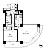リバーポイントタワーの間取り画像