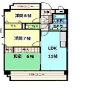 グランデージ竹越の間取り画像