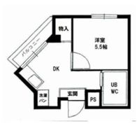 ルミエール田辺の間取り画像