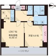 クレストヒル桃ヶ丘の間取り画像