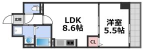 リアライズ今里南の間取り画像