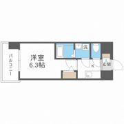 エスリードレジデンス大阪福島シティウエストの間取り画像