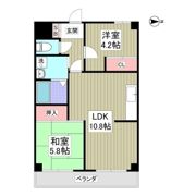 ホワイトパレス大宮の間取り画像