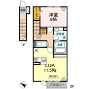 シェノア宮内の間取り画像
